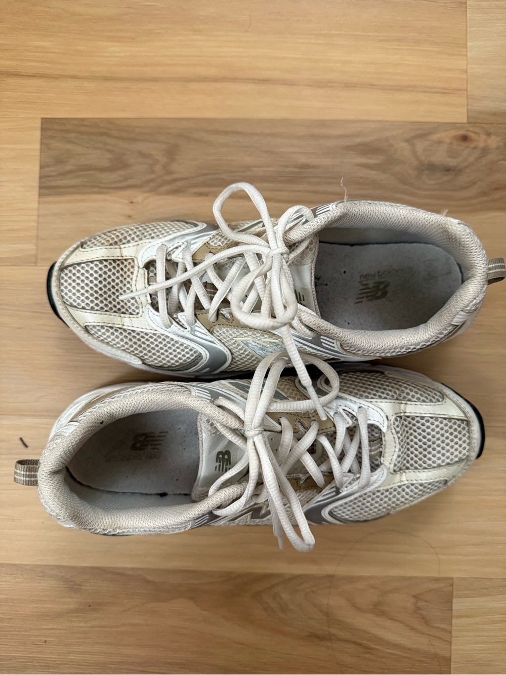 New Balance 530 White Stoneware Linen - Picture 8 of 10
